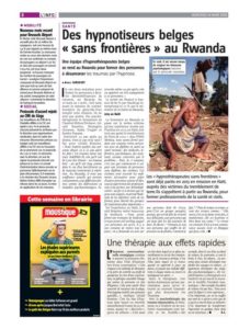 Hypnotiseurs belges sans frontières au Rwanda