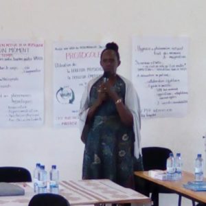 Rwanda mars-avril 2018, formation PTR