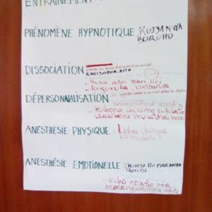 Rwanda mars-avril 2018, formation PTR